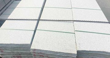 随州芝麻白毛板，石材毛板