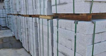 随州芝麻白路牙石，路侧石