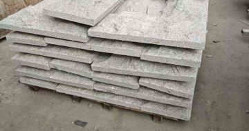 随州芝麻白蘑菇石，自然面