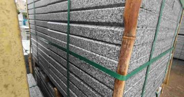 随州芝麻白楼梯踏步室外