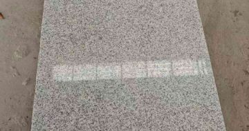 随州芝麻白光面毛板