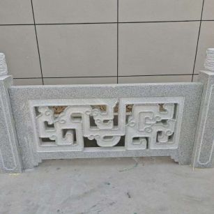 随州芝麻白河道栏杆 桥栏杆