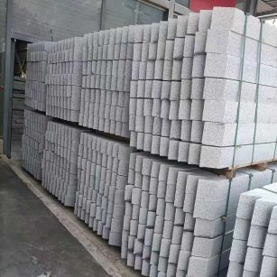 随州芝麻白树围石 树池