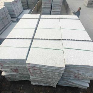 随州芝麻白毛板，石材毛板