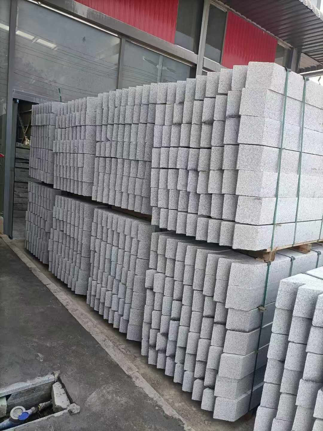 随州芝麻白树围石 树池