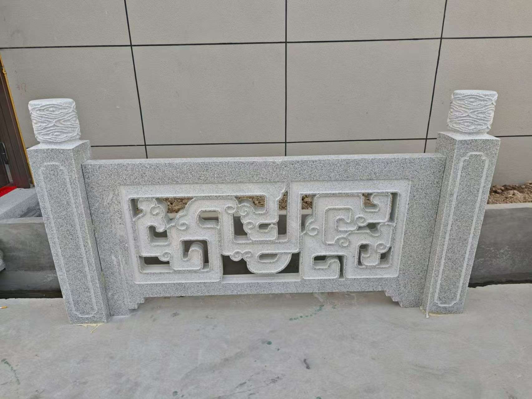 随州芝麻白河道栏杆 桥栏杆