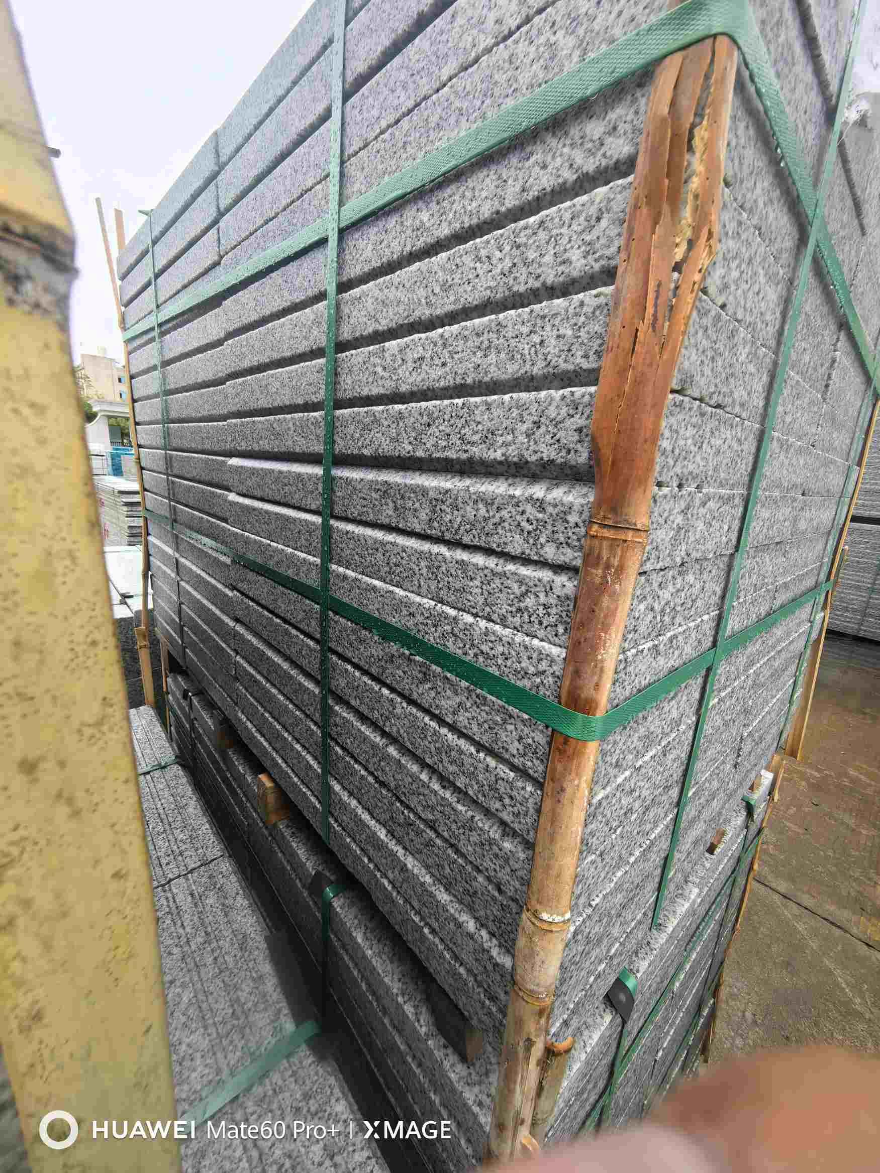 随州芝麻白楼梯踏步室外